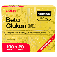 WALMARK Beta glukan PREMIUM 200 mg 100 + 20 tablet NAVÍC