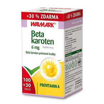 WALMARK Beta karoten 100 + 30 tablet ZDARMA