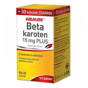 WALMARK Beta karoten 15 mg PLUS 90+30 tobolek