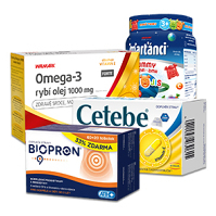 WALMARK, BIOPRON a CETEBE Vitamíny a doplňky stravy na imunitu