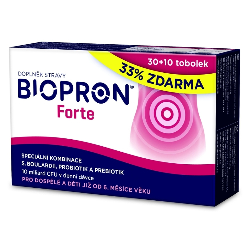 Levně BIOPRON Forte 30 + 10 tobolek