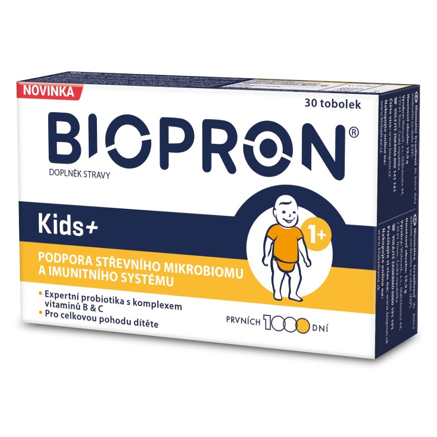 Levně BIOPRON Kids+ 30 tobolek