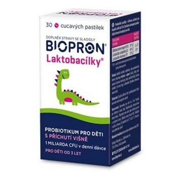 WALMARK Biopron Laktobacílky 30 pastilek