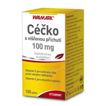 Walmark Céčko 100 mg s příchutí višně 100 tablet