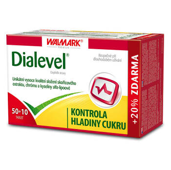WALMARK Dialevel 50+10 tablet