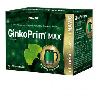 Walmark GinkoPrim MAX 120 tablet + DÁREK termohrnek