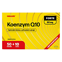 WALMARK Koenzym Q10 forte 60 mg 50 + 10 tobolek NAVÍC