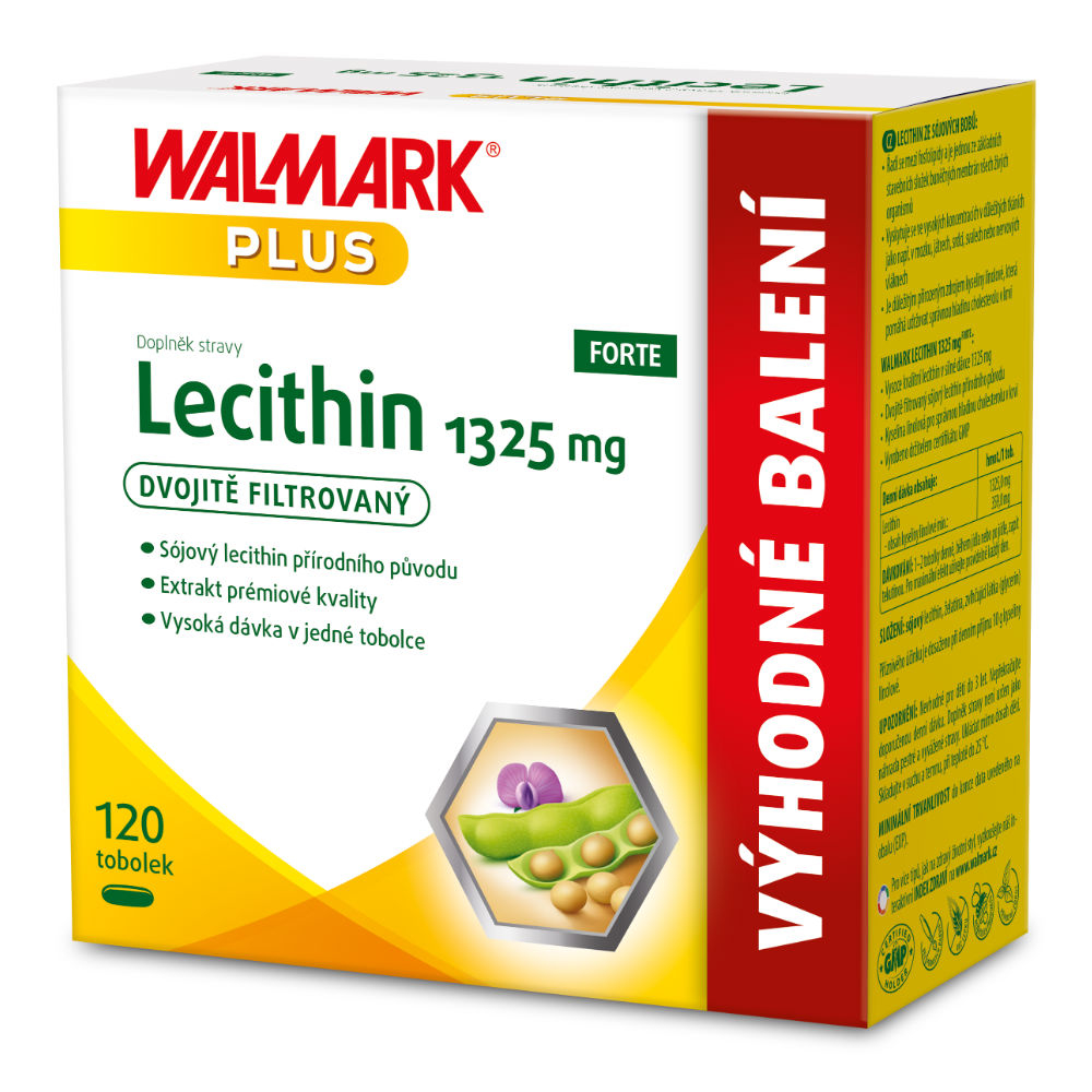 WALMARK Lecithin Forte 1325 mg 120 tobolek