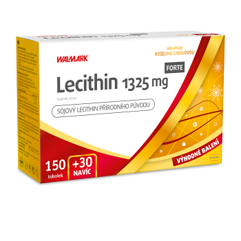 WALMARK Lecithin forte 1325 mg 150 + 30 tobolek NAVÍC