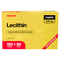 WALMARK Lecithin forte 1325 mg 150 + 30 tobolek NAVÍC