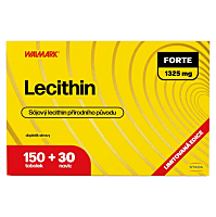 WALMARK Lecithin forte 1325 mg 150 + 30 tobolek NAVÍC