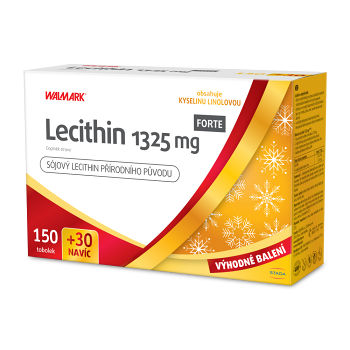 WALMARK Lecithin Forte 1325 mg 150 + 30 tobolek ZDARMA