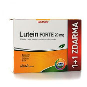 WALMARK Lutein FORTE 20 mg 60 + 60 tobolek ZDARMA