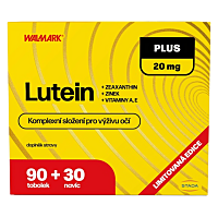 WALMARK Lutein plus 20 mg 90 + 30 tobolek NAVÍC