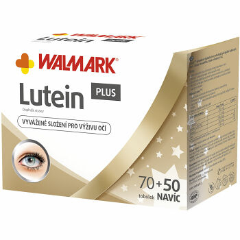 WALMARK Lutein Plus 20mg 70+50 tobolek Promo 2018