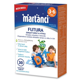 WALMARK Marťánci Futura 3+ 30 tablet