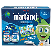 WALMARK Marťánci multivitamin gummies 2 x 50 kusů + DÁREK omalovánky