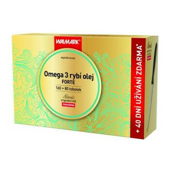 Walmark Omega 3 Forte 160 + 80 tobolek + dárek Vánoce 2014