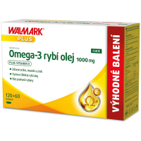 WALMARK Omega-3 rybí olej 1000 mg 180 tobolek WALMARK Omega-3 rybí olej 1000 mg 180 tobolek