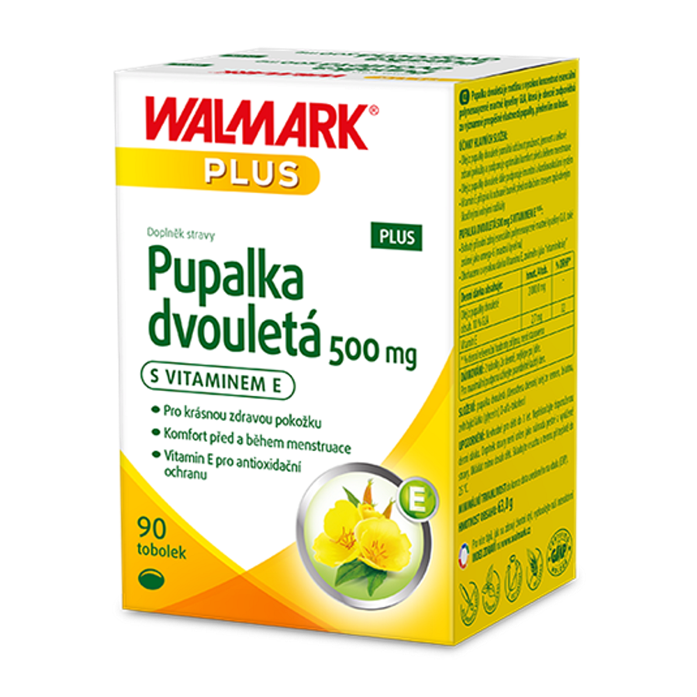 WALMARK  Pupalka 500 mg Plus 90 tobolek