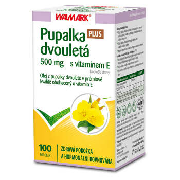 WALMARK Pupalka dvouletá s vitaminem E 100 tablet