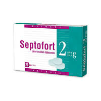 SEPTOFORT 2 mg Pastilky rozpustné v ústech 24 kusů
