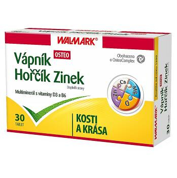 WALMARK Vápník Hořčík Zinek Osteo 30 tablet