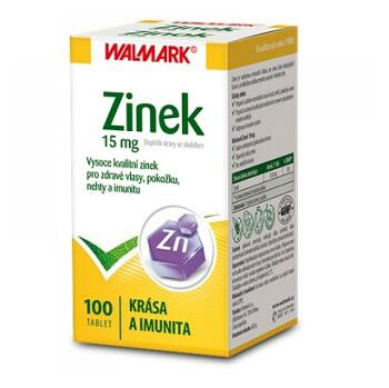 WALMARK Zinek 15 mg 100 tablet