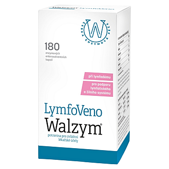 WALZYM LymfoVeno 180 kapslí (Močové cesty) - Vícesložkové