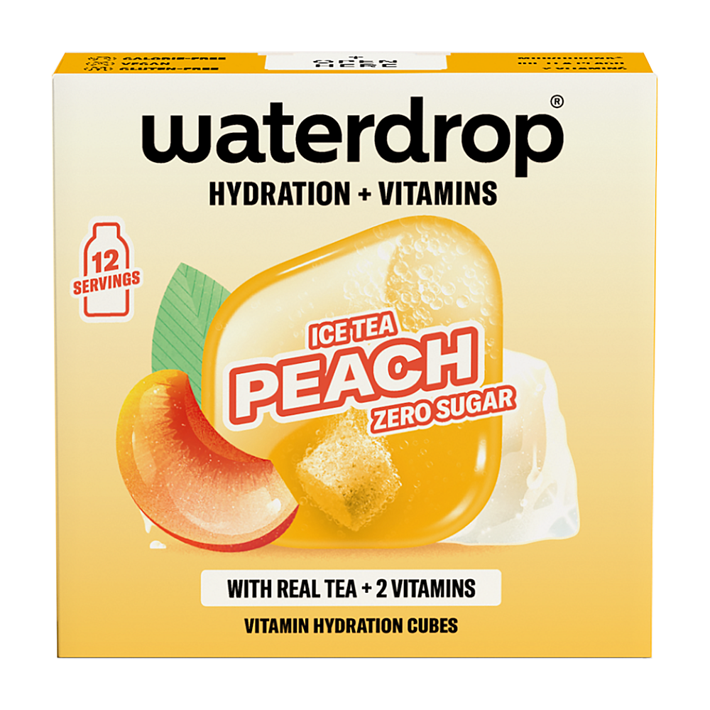 WATERDROP Ice tea broskev 12 kusů
