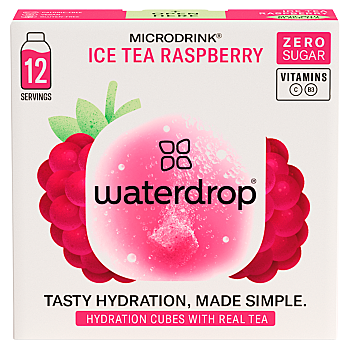 WATERDROP Ice tea malina 12 kusů (Sirupy a šťávy)