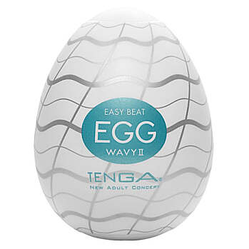 TENGA Egg Wavy pánský masturbátor vajíčko 1 kus (Stimulátory pro muže)
