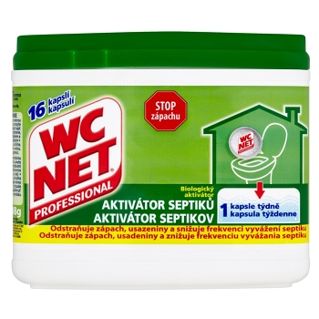 WC NET biologický aktivátor septiků 16 kusů