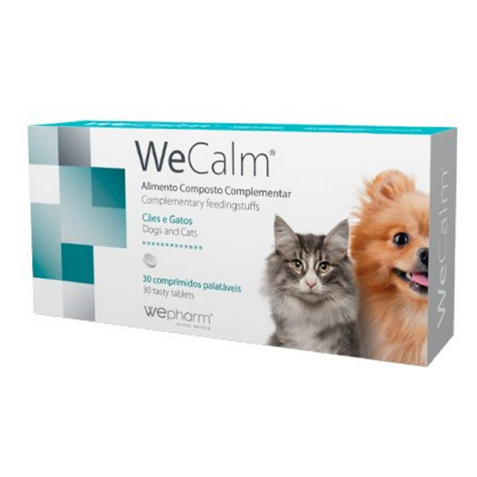 Levně WEPHARM WeCalm pro psy a kočky 30 tablet