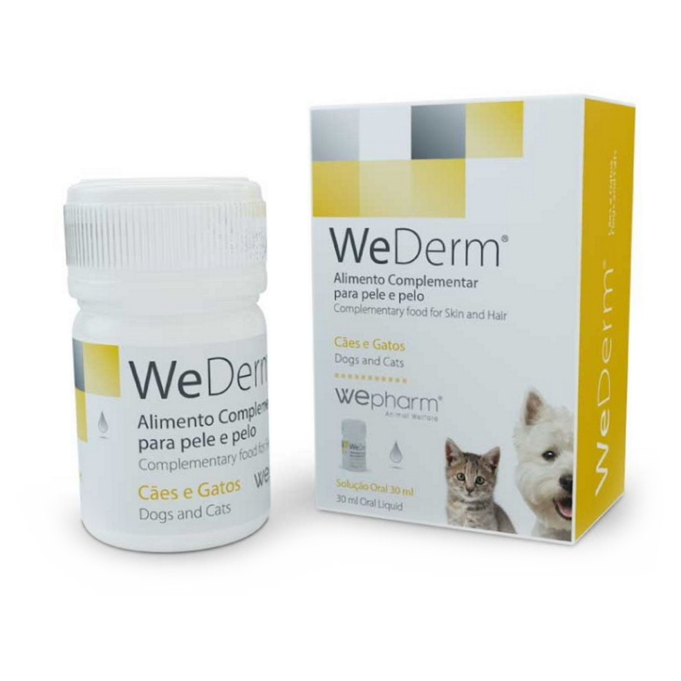 Levně WEPHARM WeDerm oral liquid pro psy a kočky 30 ml