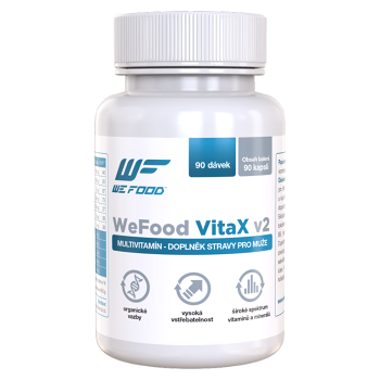 WEFOOD Multivitamín VitaX v2 pro muže 90 kapslí