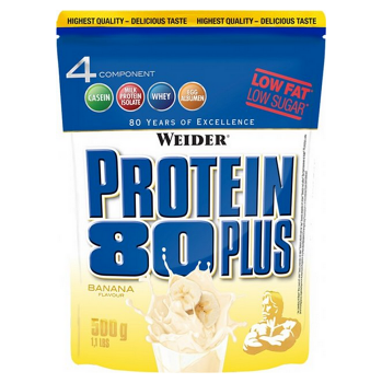 WEIDER Protein 80 plus banán 500 g