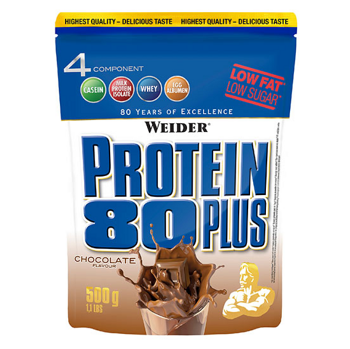 WEIDER Protein 80 plus příchuť čokoláda 500 g