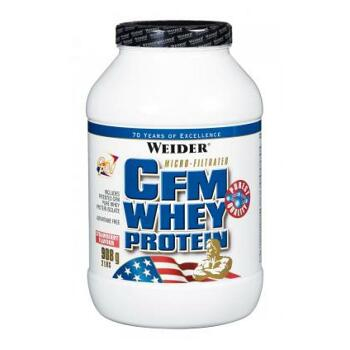 CFM Whey Protein, syrovatkový protein, Weider, 908 g - Vanilka (Nad 86 % bílkovin)