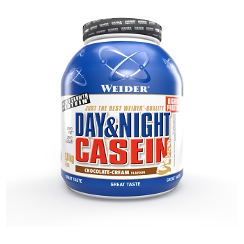 WEIDER Day & night casein příchuť čokoláda 1800 g (Noční proteiny)