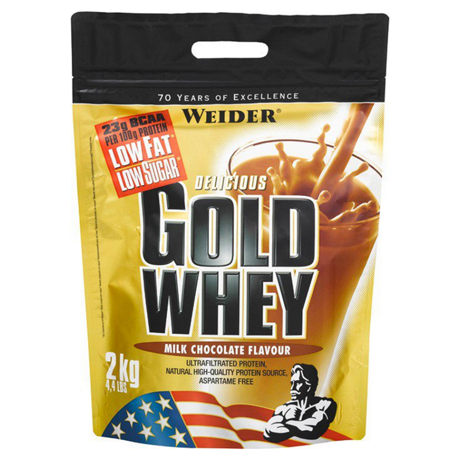 E-shop WEIDER Gold whey syrovátkový protein čokoláda 2000 g