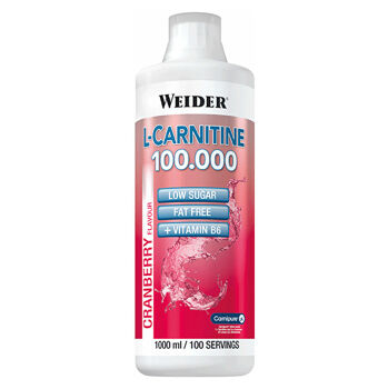 WEIDER L-Carnitine 100.000 Cranberry 1000 ml