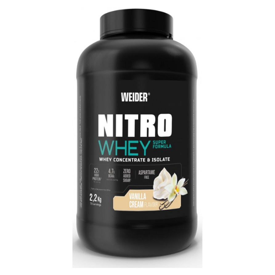 Levně WEIDER Nitro whey vanilka 2200 g