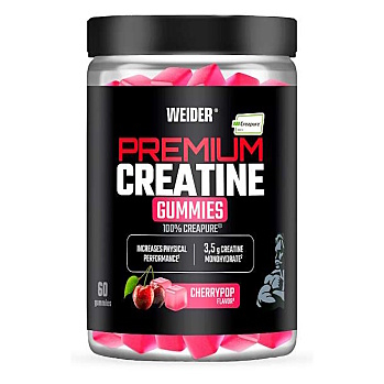 WEIDER Premium creatine gummies 100% crepure třešeň 60 kapslí (Kreatinové směsi)