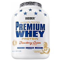 WEIDER Premium whey syrovátkový protein jahoda 2300 g