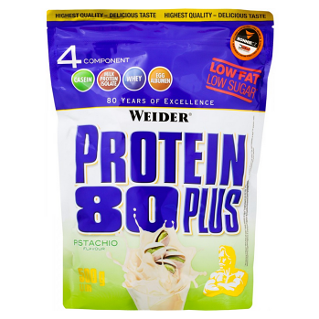 WEIDER Protein 80 plus příchuť pistácie 500 g