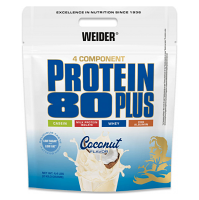 WEIDER Protein 80 plus příchuť kokos 2000 g