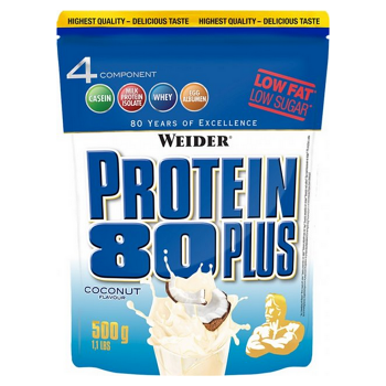 WEIDER Protein 80 plus příchuť kokos 500 g