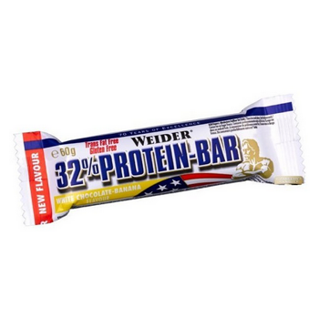 WEIDER Protein bar 32% proteinová tyčinka bílá čokoláda a banán 60 g