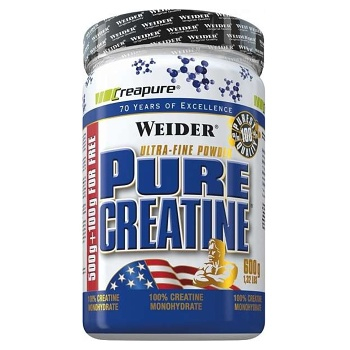 WEIDER Pure Creatine monohydrát 600 g (Kreatinové směsi)
